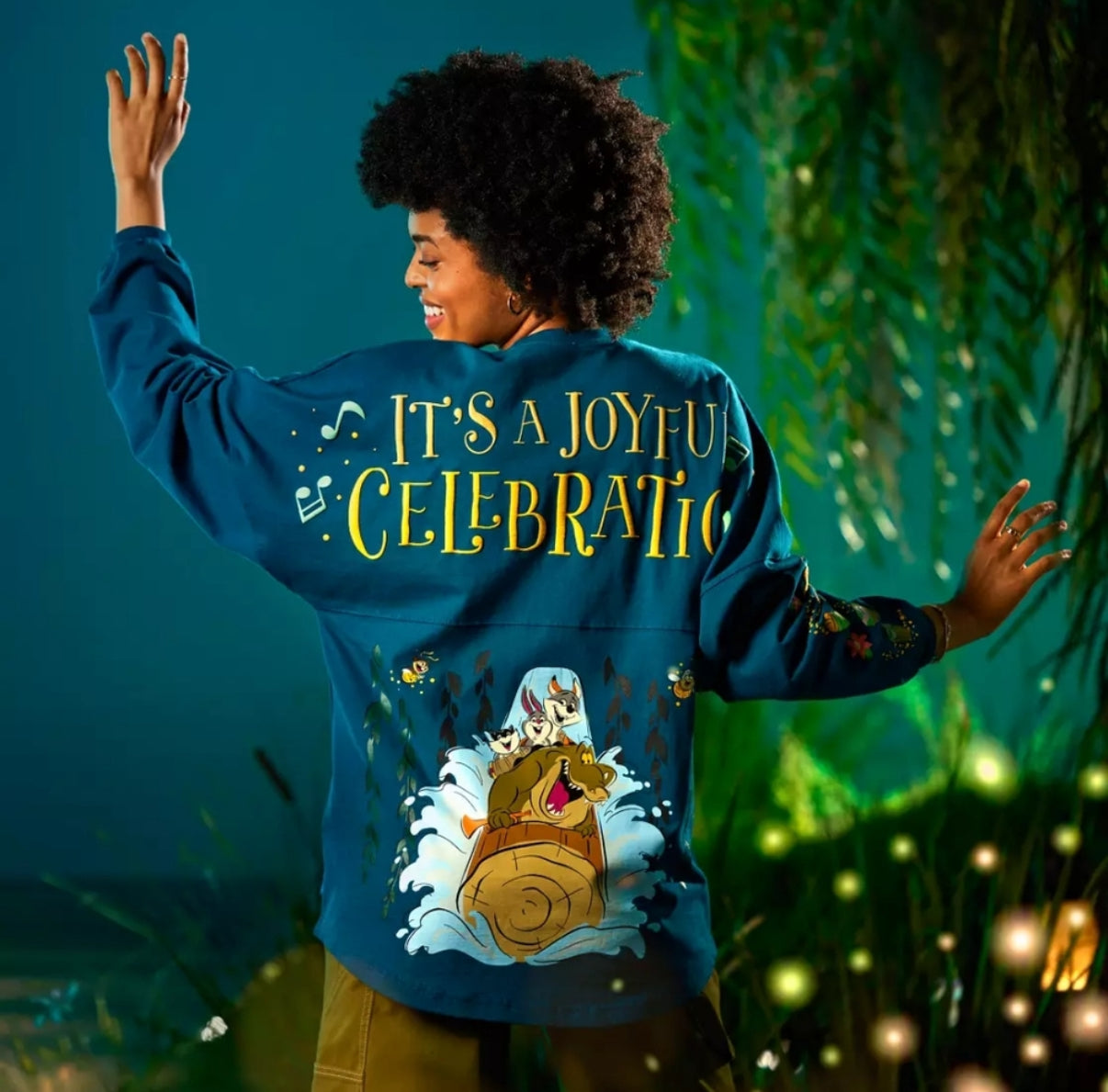 Disney Tiana's Bayou Adventure Glow-in-the-Dark Spirit Jersey for Adults