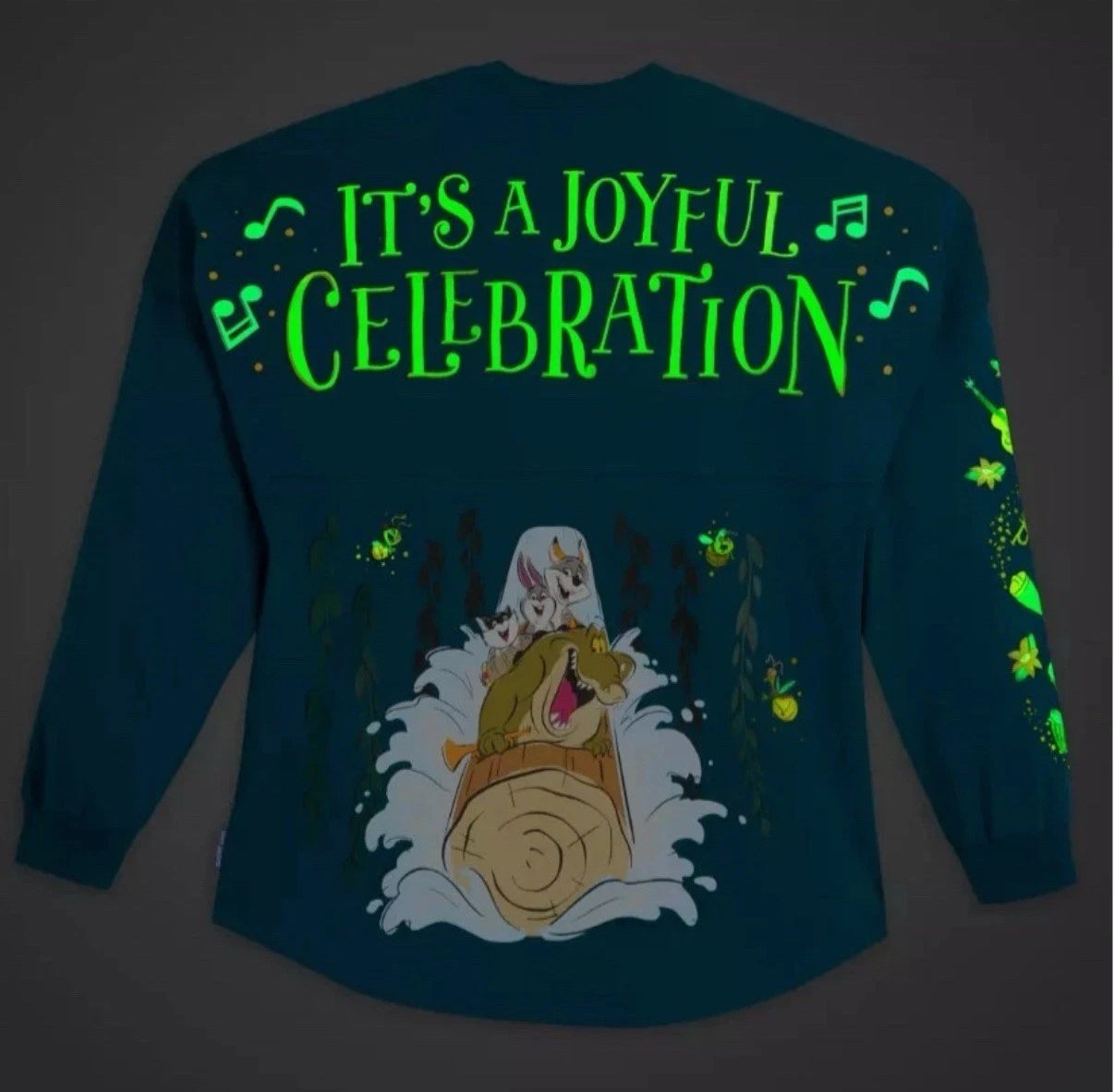Disney Tiana's Bayou Adventure Glow-in-the-Dark Spirit Jersey for Adults