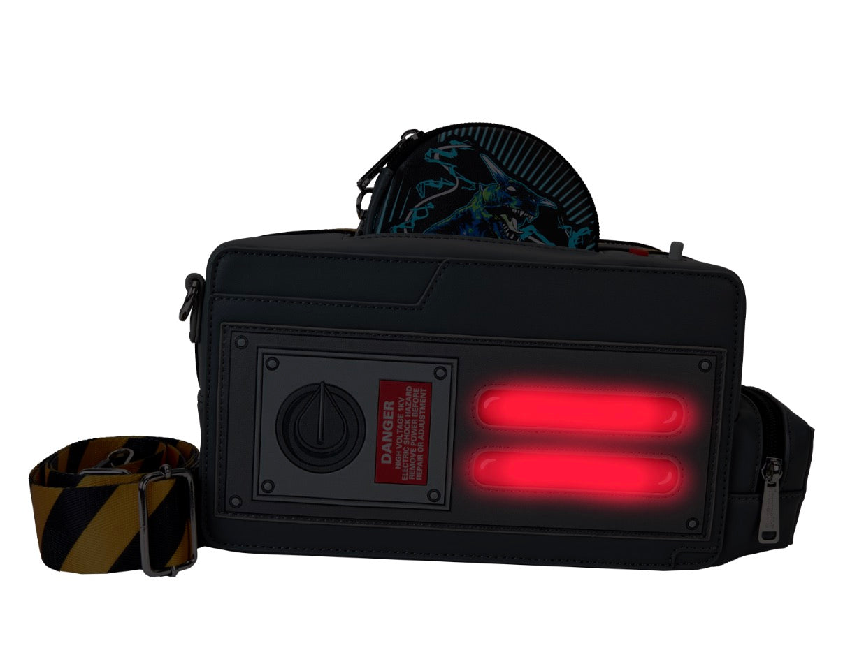 Ghostbusters Ghost Trap Light Up Crossbody Bag With Coin Bag