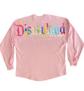 Disneyland Pink Princesses  Letters Spirit Jersey