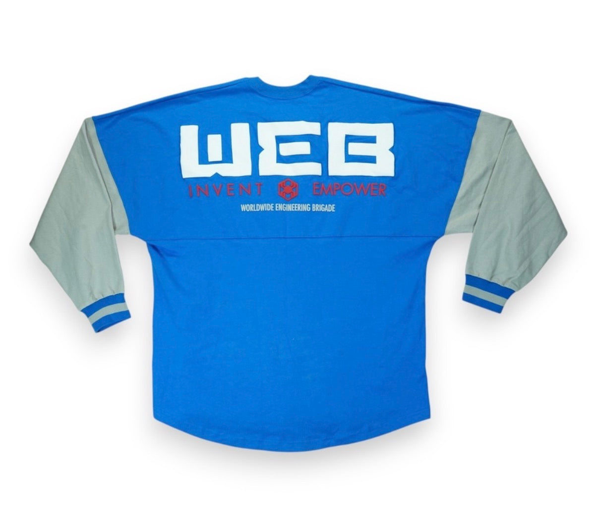 Disney Parks Spider Man Avengers Campus Web Blue Spirit Jersey