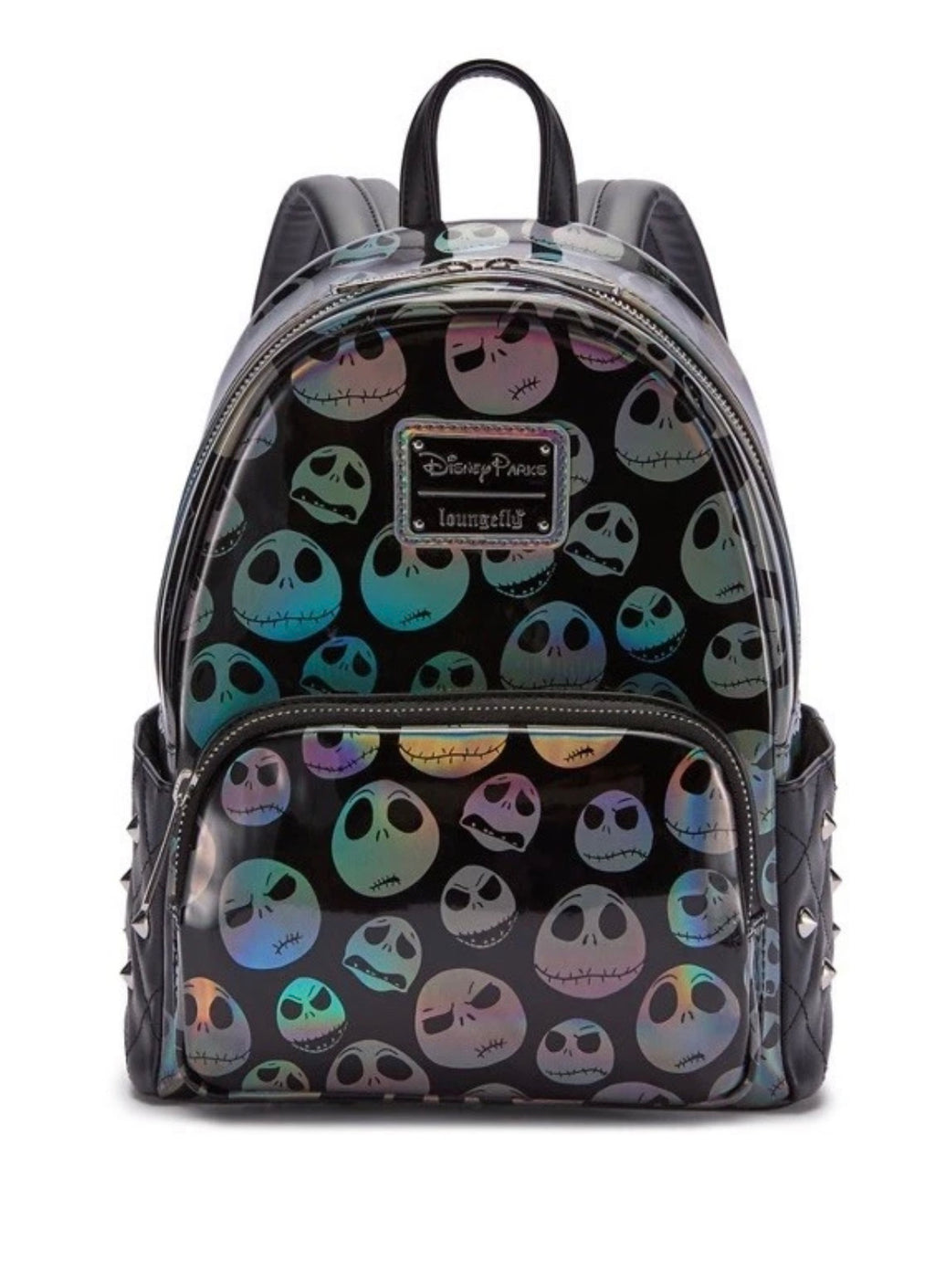 Disney Parks The Nightmare Before Christmas Jack Face Loungefly Backpack & Ears