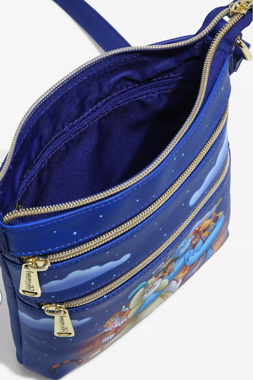 Loungefly Disney Aladdin Group Portrait Crossbody Bag