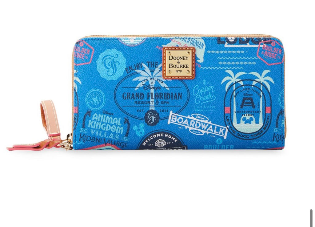 Disney Vacation Club 2022 Wallet by Disney Dooney & Bourke Wristlet