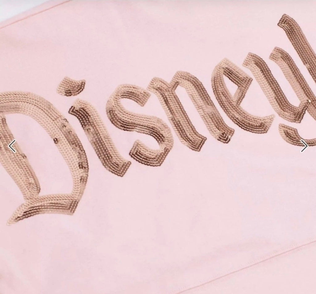 Disneyland Pink Sequins Mickey Balloon Spirit Jersey