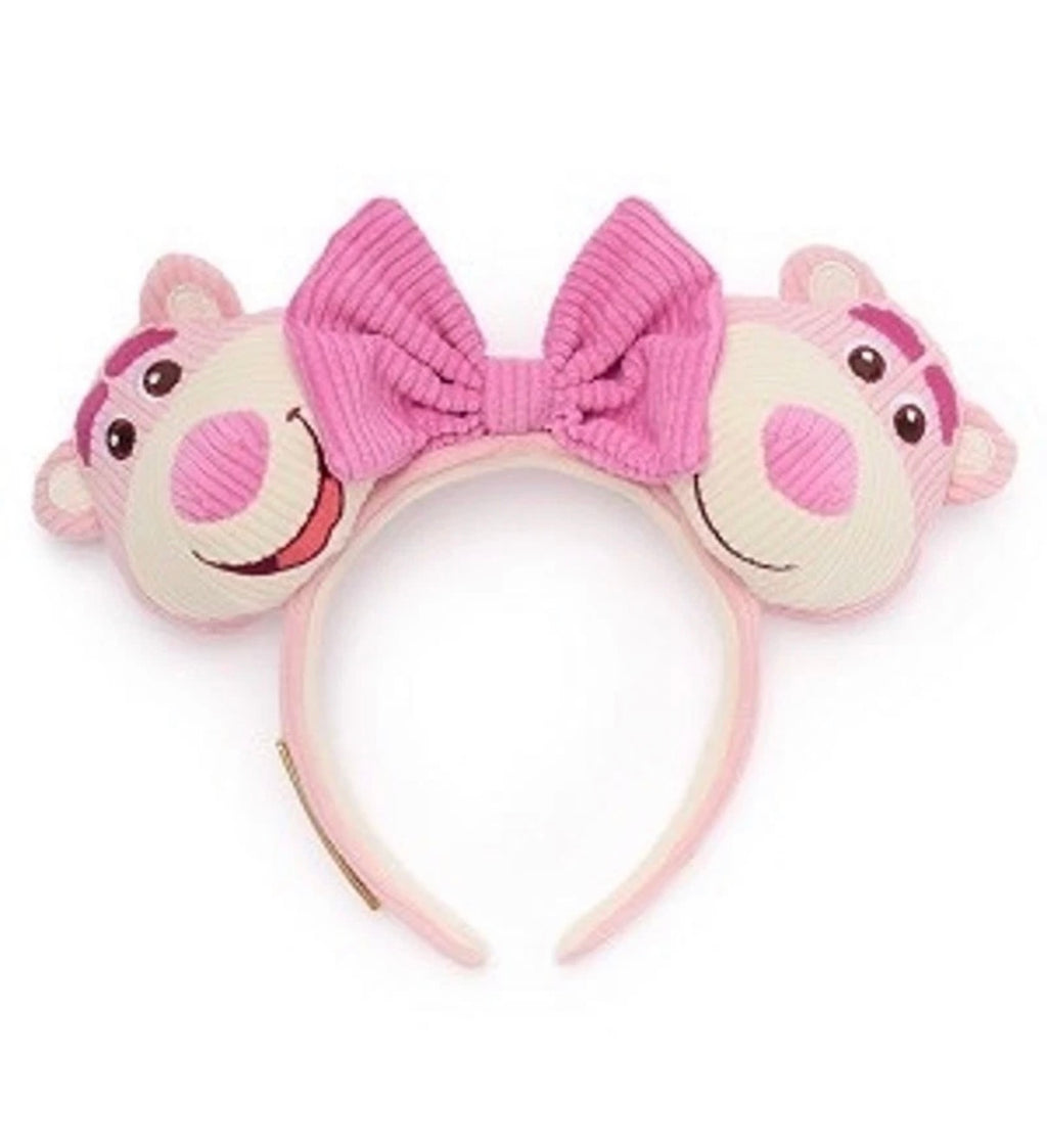 Loungefly Toy Story Lotso Backpack & Headband Ears Set Strawberry Scented