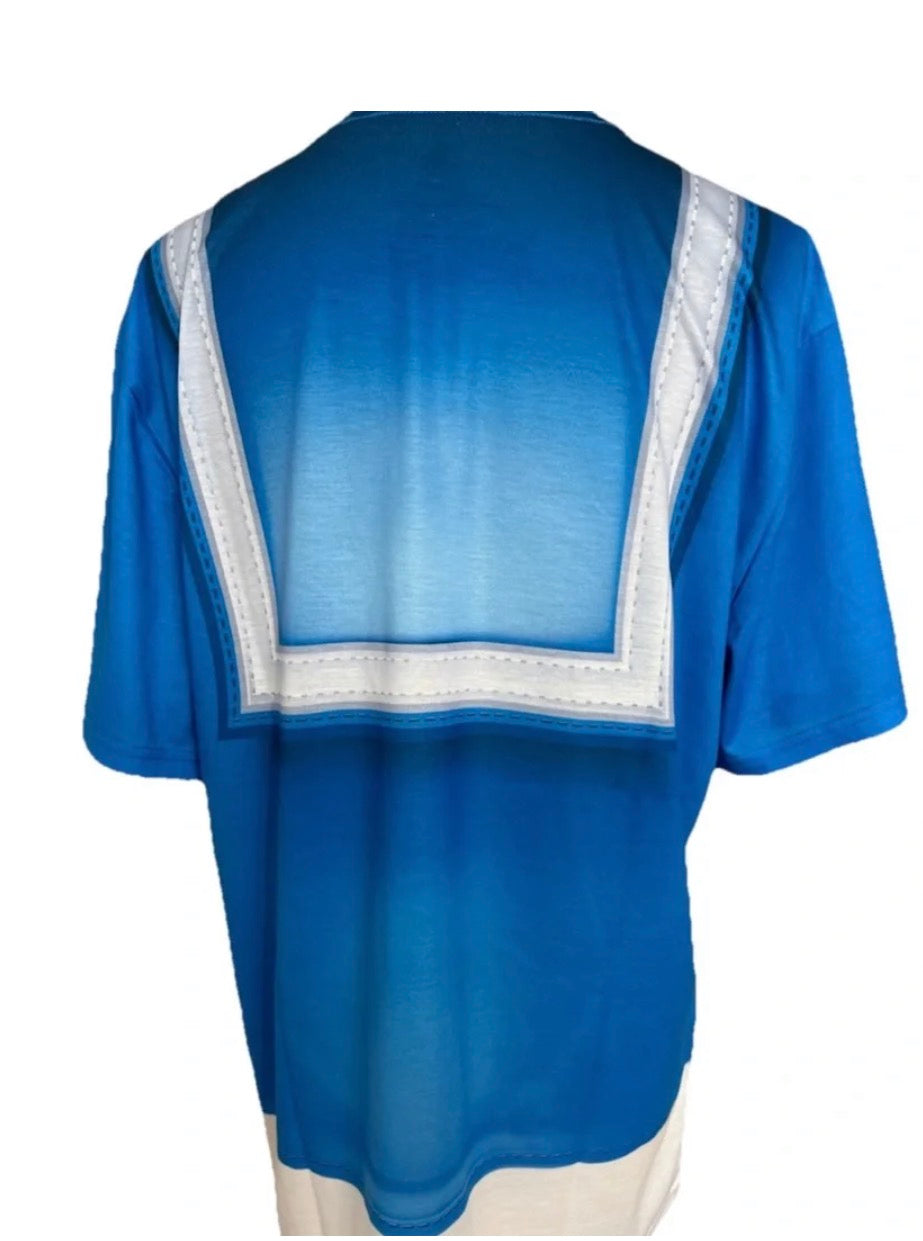 Walt Disney World Men’s Donald Duck Costume Blue Shirt