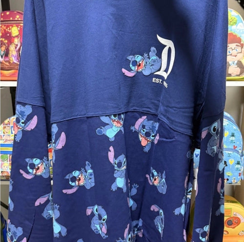Disney Blue Stitch Disneyland Spirit Jersey
