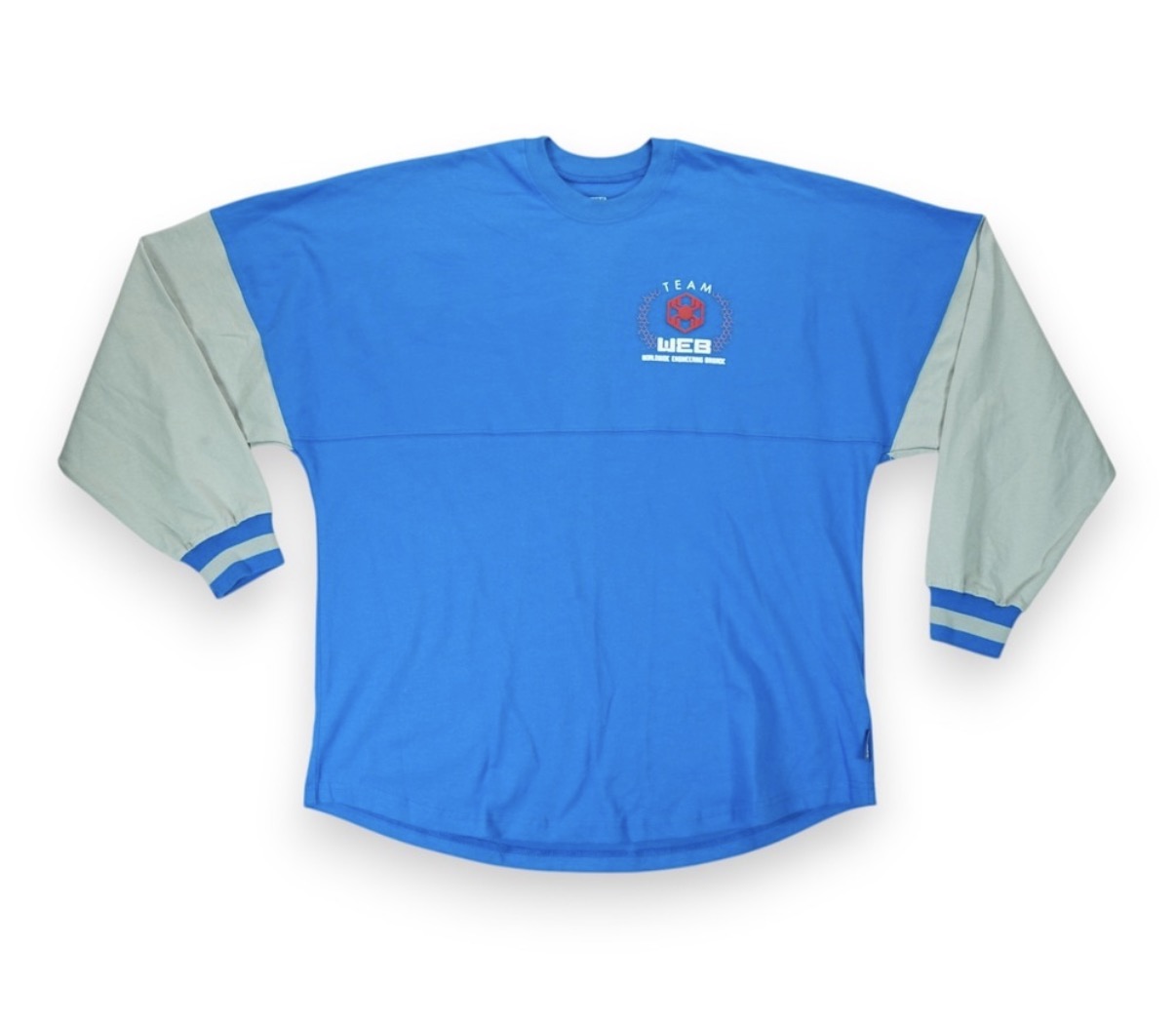Disney Parks Spider Man Avengers Campus Web Blue Spirit Jersey
