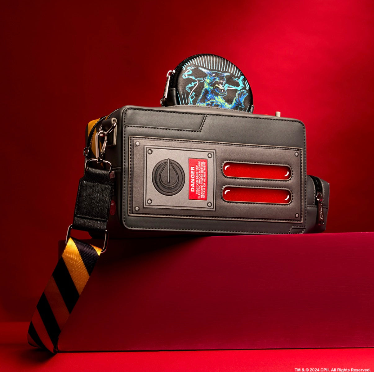 Ghostbusters Ghost Trap Light Up Crossbody Bag With Coin Bag