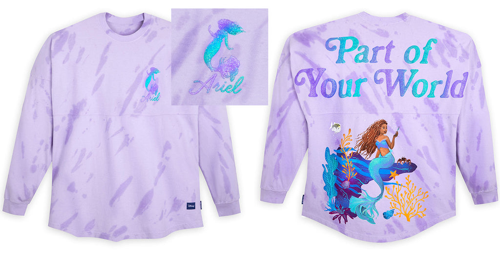 Disney Parks The Little Mermaid Part of Your World Spirit Jersey