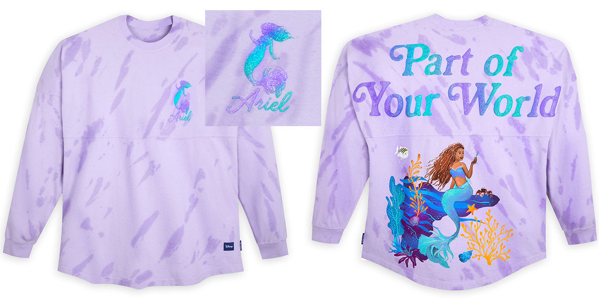 Disney Parks The Little Mermaid Part of Your World Spirit Jersey
