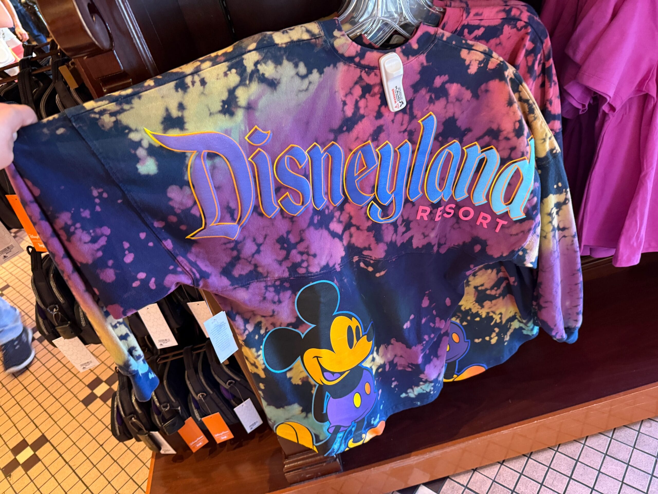 Disneyland 70th Anniversary Spirit Jersey Mickey Mouse Tie-Dye