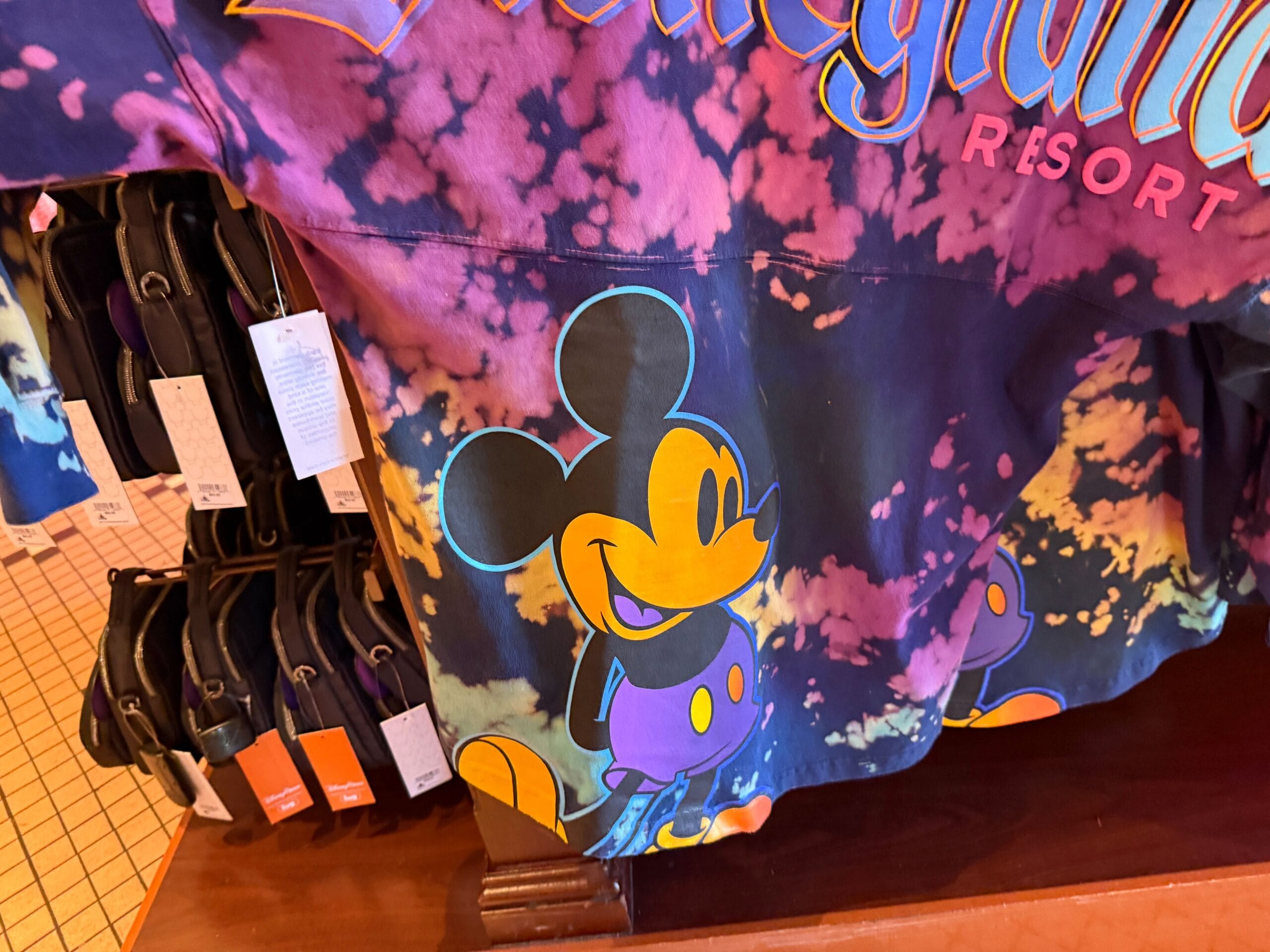 Disneyland 70th Anniversary Spirit Jersey Mickey Mouse Tie-Dye