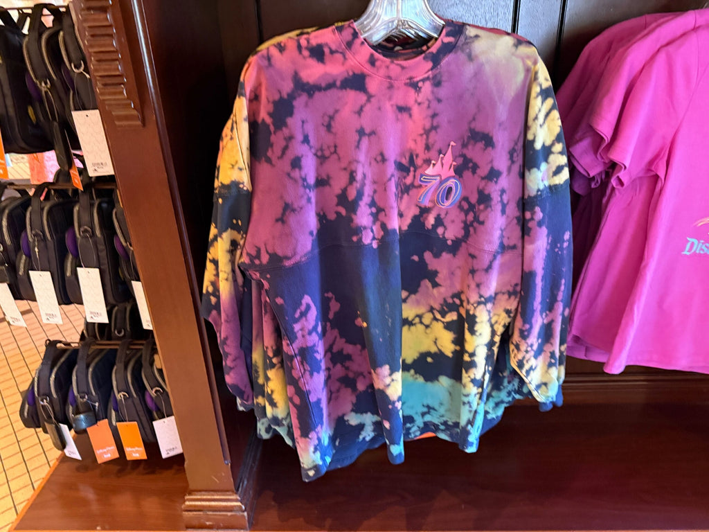 Disneyland 70th Anniversary Spirit Jersey Mickey Mouse Tie-Dye
