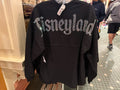 Disneyland Black Spirit Jersey Rhinestone Logo Disney Parks
